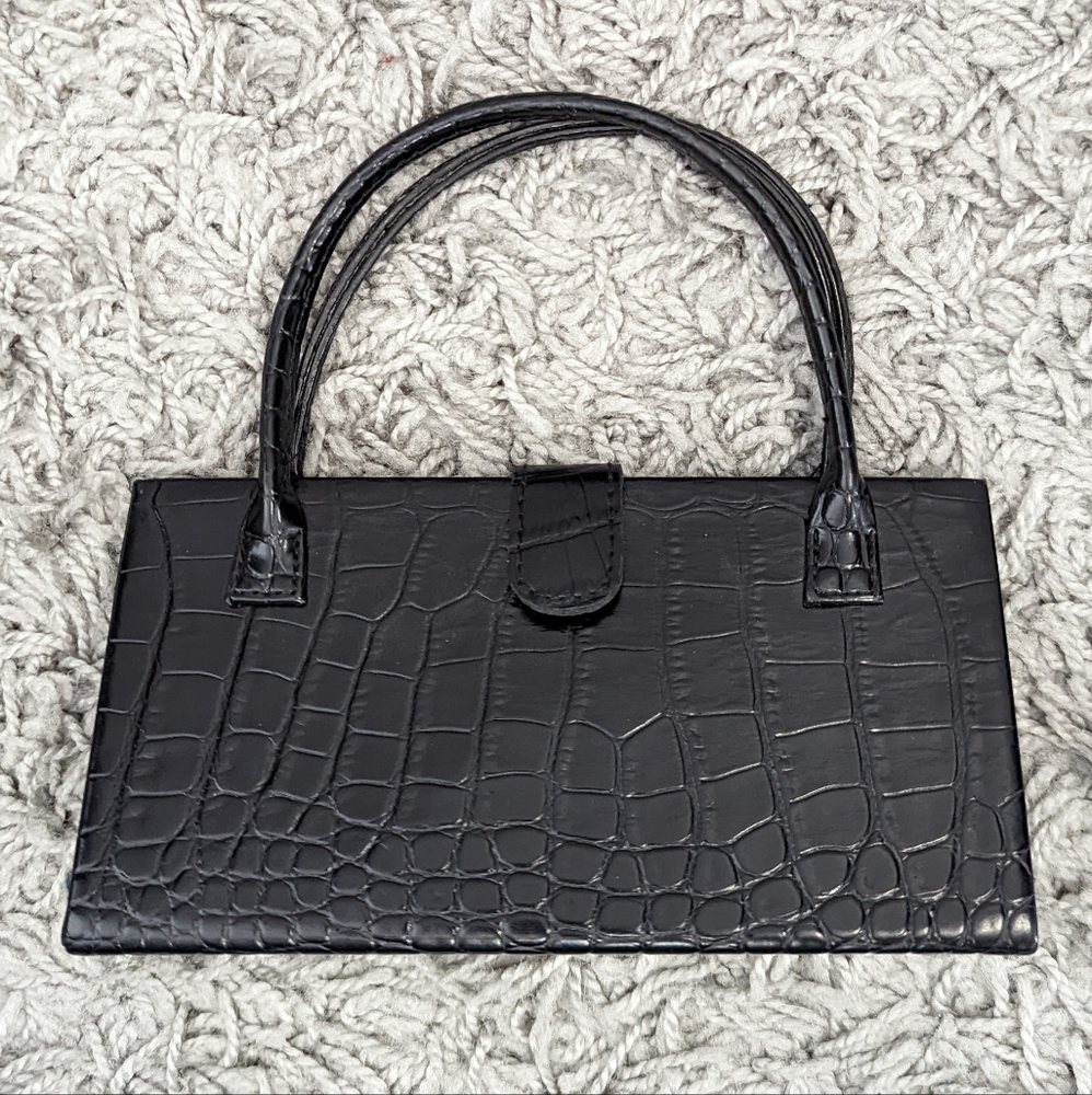 Mini Faux Snake Skin Bag